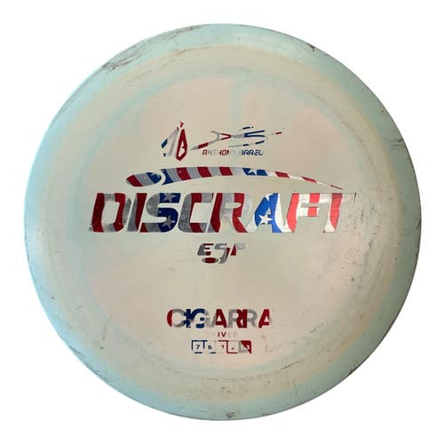 Used Discraft ESP CIGARRA Disc Golf Driver Yellow 176g 11450-S000526047