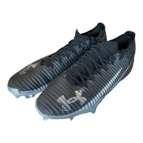 Used Under Armour BLUR PRO Adult FB Cleats Black Senior 11.5 11450-S000526024