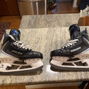 Black/Gray 2025 Bauer Vapor Flylite Hockey Skates Regular Width 7.5 (Used)