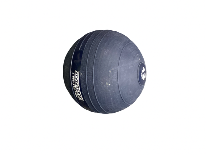 Used FIRST PLACE ELITE 10LB MED BALL Medicine Ball Orange 10 lb 11613-S000187198