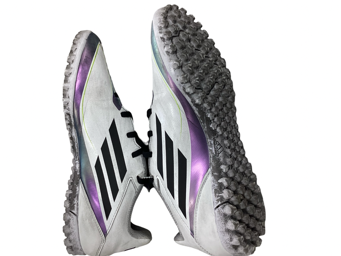 Used Adidas F50 MESSI Soccer Turf Shoes Purple Senior 7 11613-S000187143