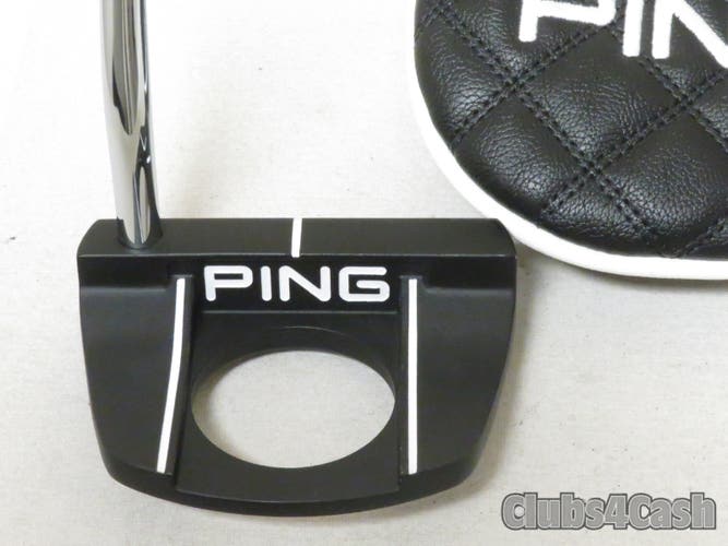 PING 2023 Tyne G Putter Black Dot 35" +Cover .. Look
