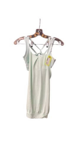 Lululemon Women's Light Blue Strappy Back Tank Top - Size 4