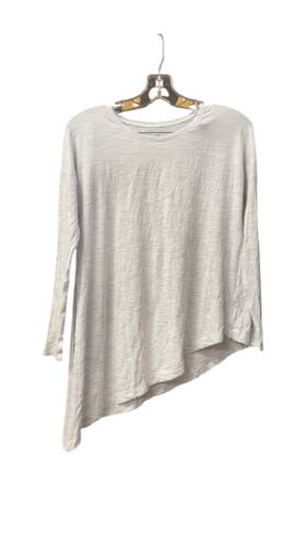 Lululemon Women's Asymmetrical Long Sleeve Shirt - Grey - Size 12
