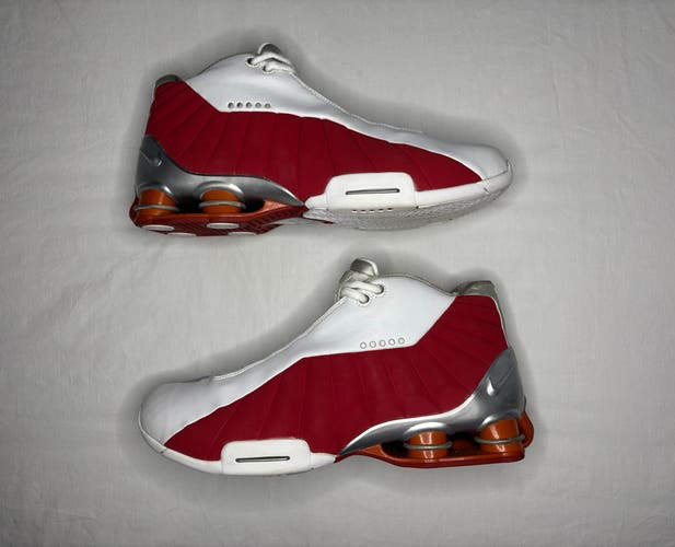 Nike Shox BB4 OG Varsity Red White 2000 Vince Carter 10.5 Men Sneaker 830218-101