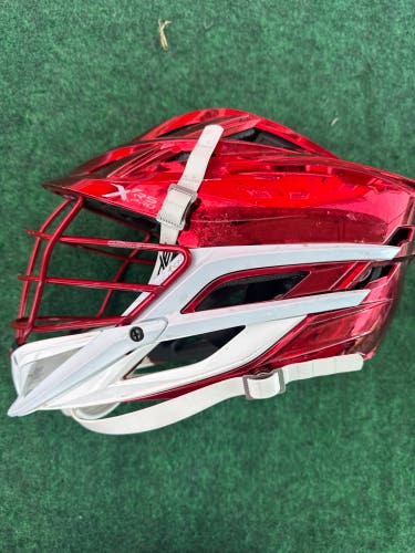 Red Chrome Adult Cascade XRS Pro Helmet (Used) OSFM
