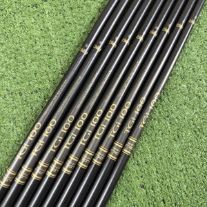 Aldila TGI 100 Iron Shaft Set 2-PW Graphite Tour Grade Regular Flex .355 Tip