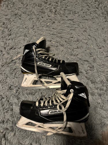 Bauer Supreme s190 Goalie Skates Regular Width Size Senior 8.5 (Used)