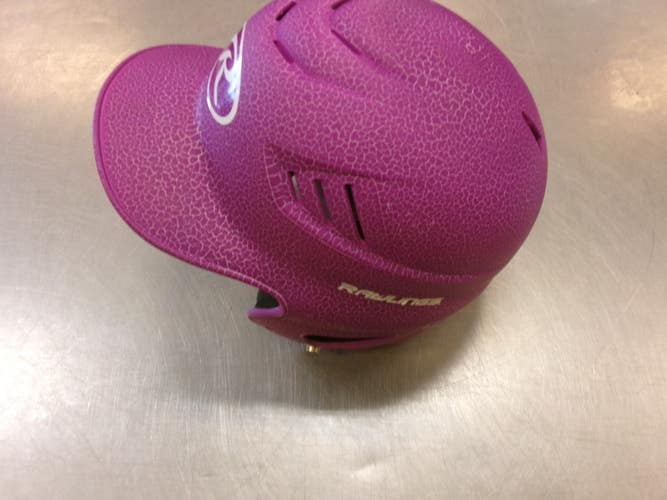 Used Rawlings HELMET Batting Helmet No Mask Purple MD 11339-S000205251