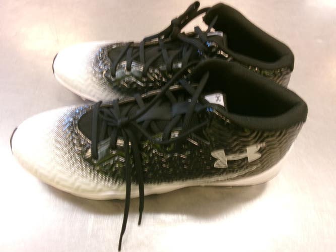 Used Under Armour Adult FB Cleats Black Senior 12 11339-S000205245