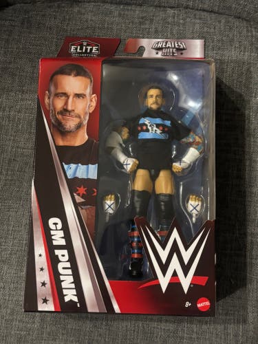 CM Punk WWE Elite Collection Action Figure 2026 Greatest Hits New in Box