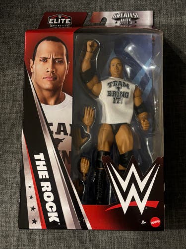 The Rock WWE Elite Collection Action Figure 2026 Greatest Hits New in Box