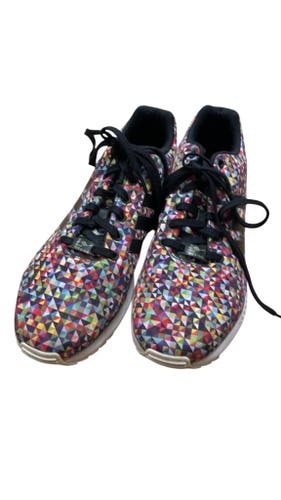 Adidas ZX Flux Multi-Color Geometric Runners - Size 12