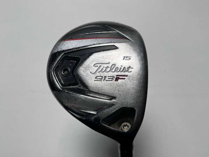 Titleist 913 F 3 Fairway Wood 15* Mitsubishi Rayon Diamana S+72x5ct 72g Stiff RH