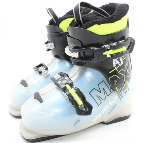 Alpina Max AJ2 Kids Ski Boots - Size 4.5 / Mondo 22.5 Used