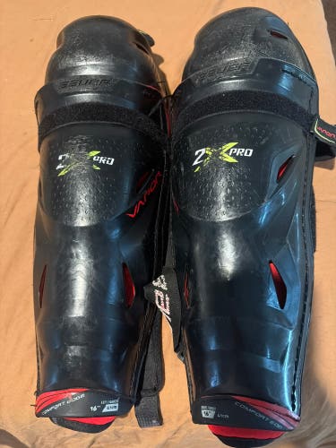 Senior Bauer Vapor 2X Pro 16" Shin Pads (Used)