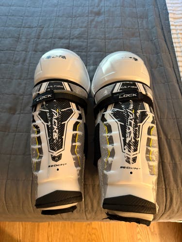 CCM Ultra Tacks 14" Shin Pads (Used)