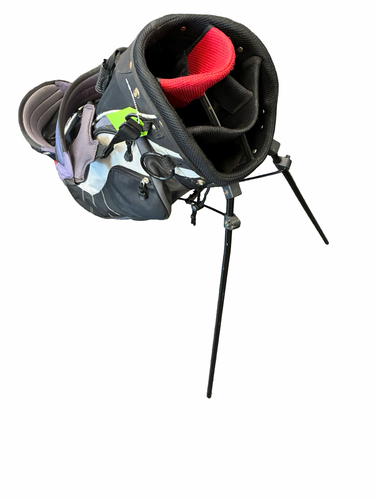 Used Wilson 6 WAY STAND BAG Mens Stand Bag Black 11682-S000136684