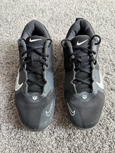 Nike Force Zoom Trout 9 Pro Baseball Cleats – Men’s Size 7.5 – Black – Molded (Used)