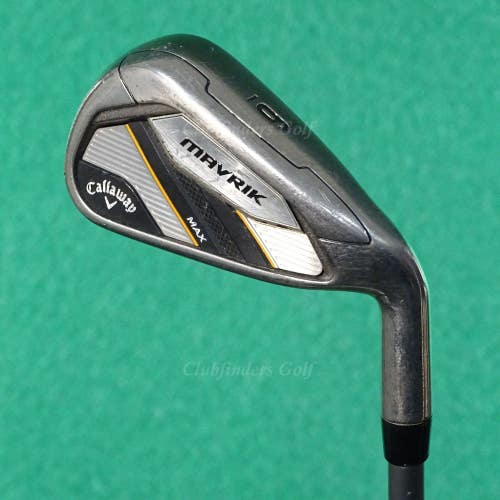 Callaway Mavrik Max Single 6 Iron Project X Catalyst 55 5.0 Graphite Seniors
