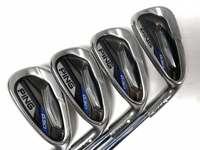Ping G30 Iron Set 7-PW White Dot 3* Up CFS Distance Regular Steel Mens RH