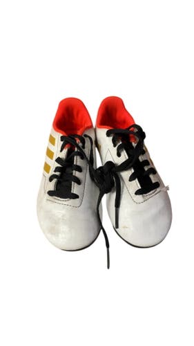 Adidas Soccer Cleats - Size 12C - White/Orange/Gold