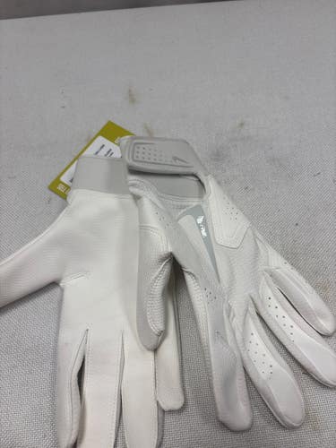 Used Nike BB/SB Batting Gloves White XL 11490-S000276099