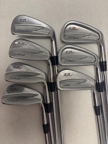 Used Titleist ZB FORGED Mens Iron Set RH 4I-PW 11490-S000276078