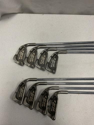 Used Ping ZING 2 BLACK DOT Mens Iron Set RH 3I-PW 11490-S000276145