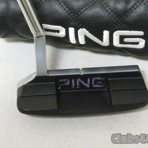 PING 2023 Kushin 4 Putter Black Dot 34" +Cover  Purple Paint-Fill