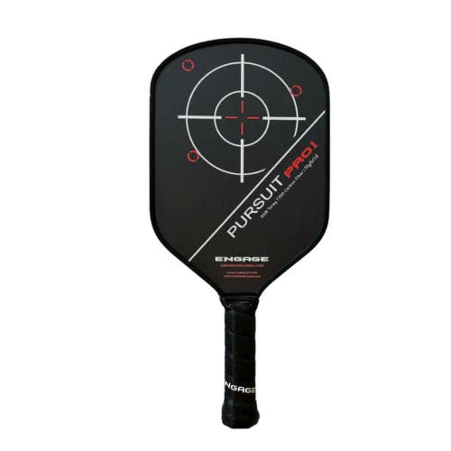 Engage Pursuit Pro1 Hybrid 12.7mm Pickleball Paddle - Fierce Red
