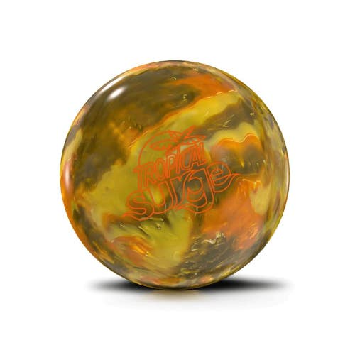 Storm Tropical Surge Gold Bronze Medallion Bowling Ball