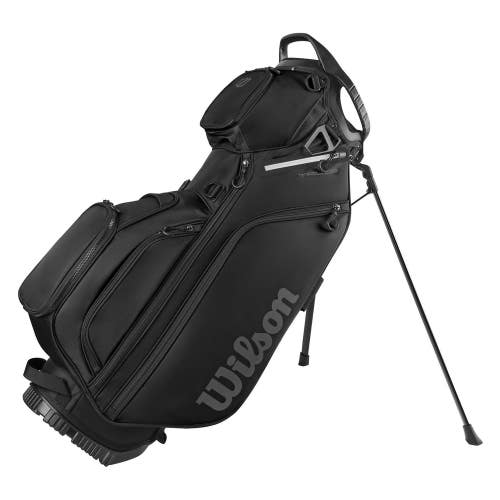 Wilson Talus 5 Stand Golf Bag Black White 5-Way