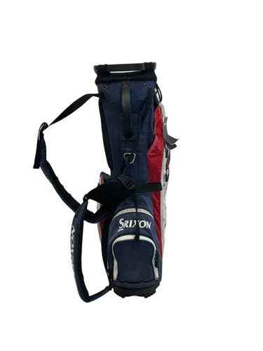 Used Srixon US Open Mens White/Royal/Red Stand Bag 11692-S000155313