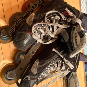 Bauer Inline Skates Regular Width Size 3.5 (Used)