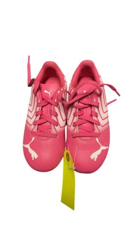 Puma Youth Soccer Cleats - Pink/White - Size 11C