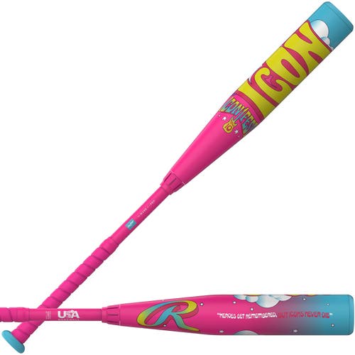 2026 Rawlings Icon Fest Pink Composite USABat Certified Bat (-10) 20 oz 30" (New)