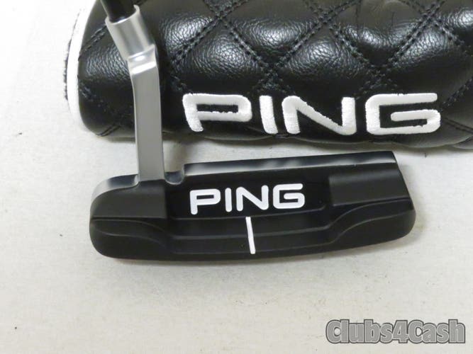 PING 2023 Anser Putter Black Dot Graphite 35" +Cover  .. Near MINT