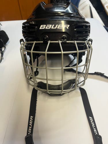Small Bauer IMS 5.0 Helmet and cage (Used)