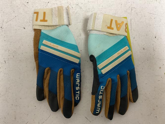 Used Warstic BB/SB Batting Gloves Teal SM 11855-S000207990