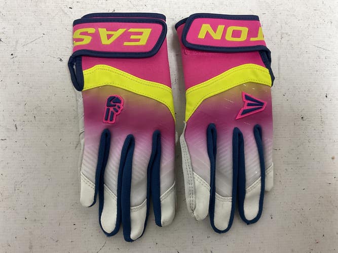 Used Easton WALK OFF ETHOS BB/SB Batting Gloves Pink MD 11855-S000207991