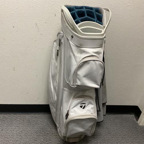 Used Taylormade Womens Cart Bag Silver 11855-S000207962
