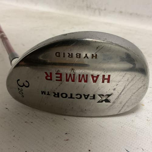 Used X-Factor HAMMER Mens Hybrid Club RH 3 Hybrid 11855-S000207939