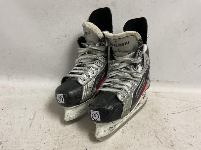 Used Bauer VAPOR 2.0 Junior Hockey Skate Grey And Black Junior 03 11855-S000207929