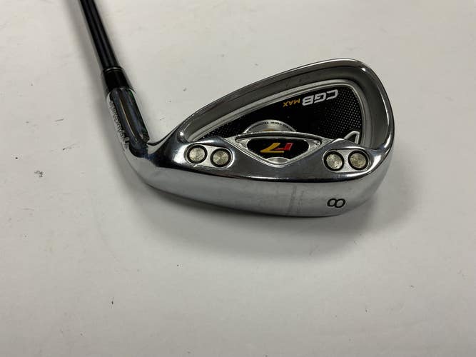 Used Taylormade R7 CGB MAX Mens Individual Iron RH 8 Iron 11855-S000207811