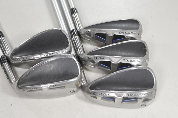 Cleveland Launcher XL Halo 7-PW,SW Iron Set Ladies Flex 50g RH Graphite # 220728