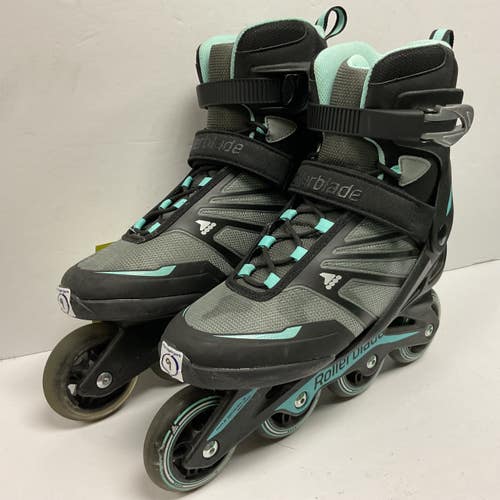 Used Rollerblade ZETRABLADE Senior Rec Fitness Skates Black Senior 9 11855-S000207769