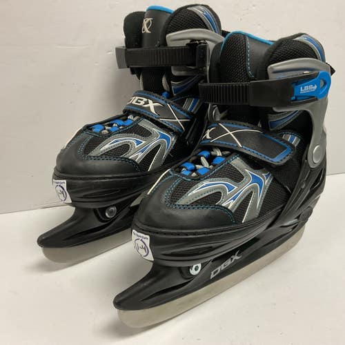Used DBX 1-4 Boys Softboot Skate Royal Blue Adjustable 11855-S000207766