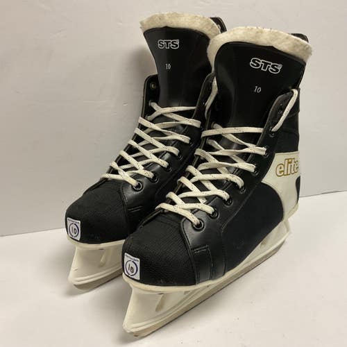 Used Elite STS 77 Senior Hockey Skate Black Senior 10 11855-S000207762