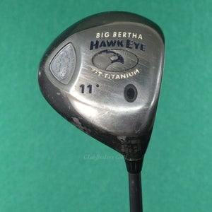 Lady Callaway Big Bertha Hawk Eye VFT 11 Driver Factory Gems 50 Graphite Ladies